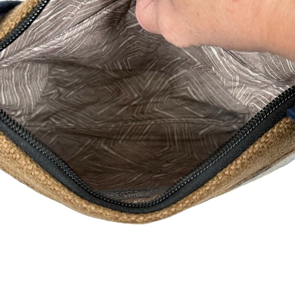 NWOT Frill Studio Handmade Wool Crossbody Bag Southwest Aztec Pattern - Picture 9 of 10